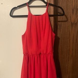 I.N. San Francisco true red dress